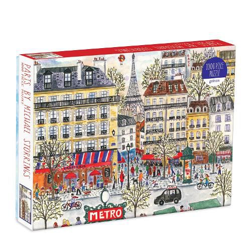 Galison Jigsaw Puzzle: Michael Storrings Paris (1000 Pieces)