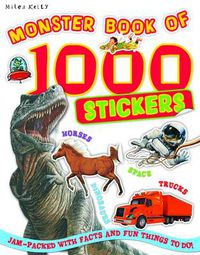 Cover image for Monster Book of 1000 Stickers