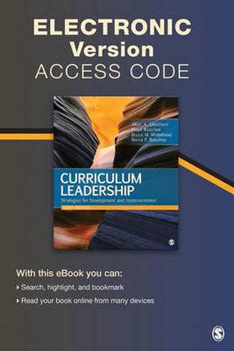 Cover image for Curriculum Leadership Electronic Version: Strategies for Development and Implementation