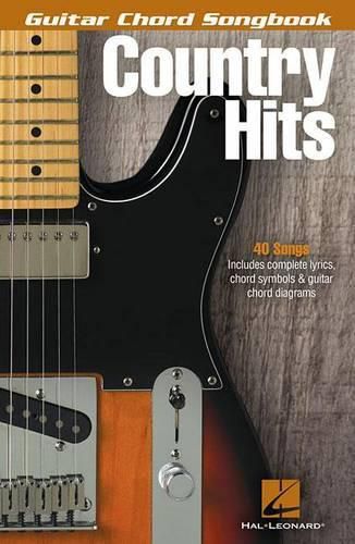 Cover image for Country Hits - Guitar Chord Songbook