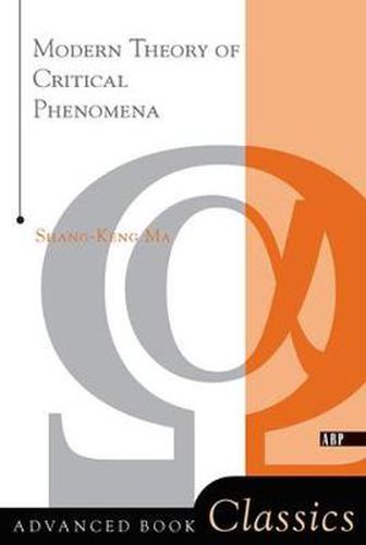 Cover image for Modern Theory Of Critical Phenomena