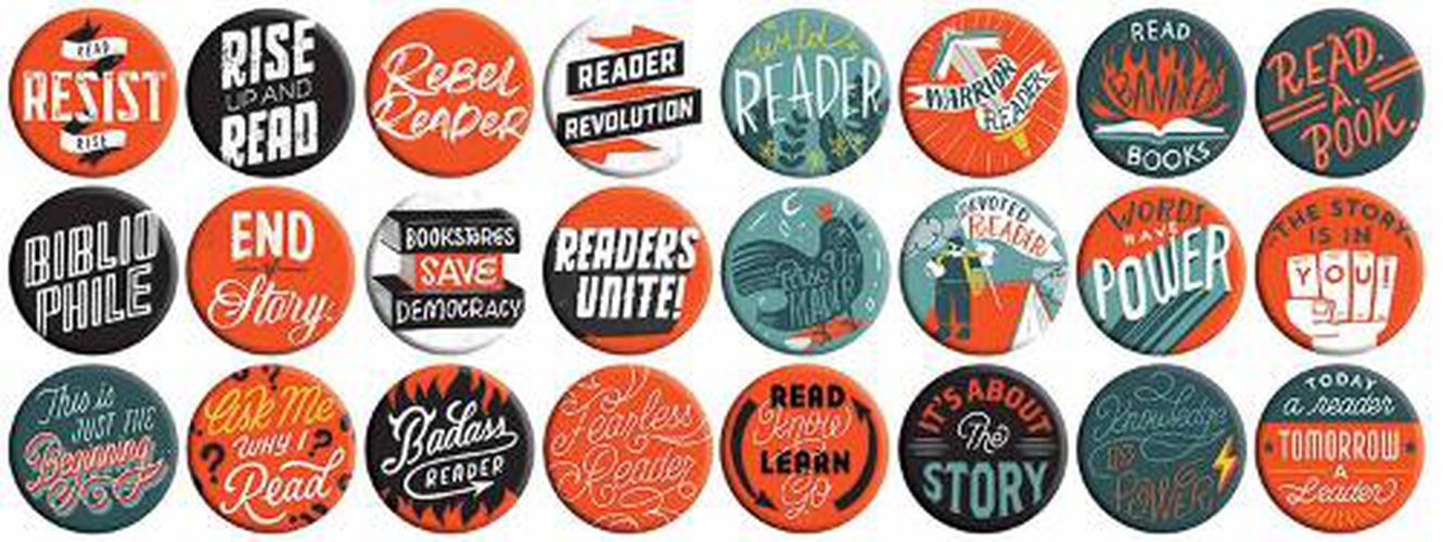 Rebel Readers Button Box