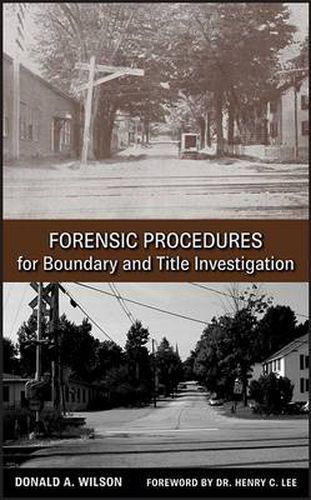 Cover image for Forensic Procedures for Boundary and Title Investigation