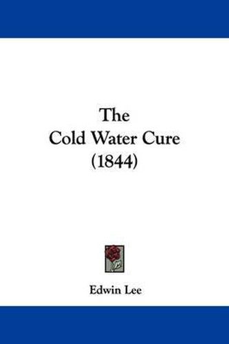 Cover image for The Cold Water Cure (1844)