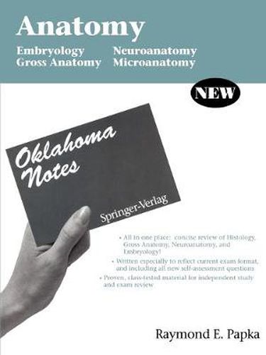 Cover image for Anatomy: Embryology - Gross Anatomy - Neuroanatomy - Microanatomy