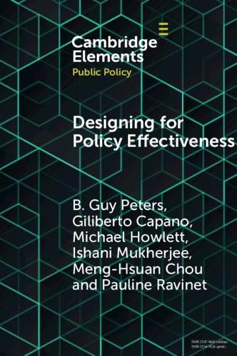 Cover image for Designing for Policy Effectiveness: Defining and Understanding a Concept