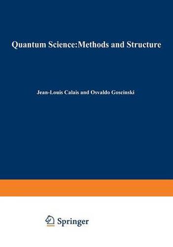 Cover image for Quantum Science Methods and Structure: A Tribute to Per-Olov Loewdin