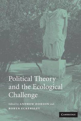 Cover image for Political Theory and the Ecological Challenge