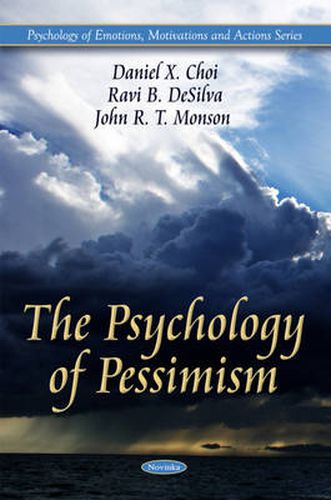 Cover image for Psychology of Pessimism