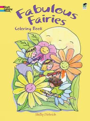 Cover image for Fabulous Fairies Coloring Book