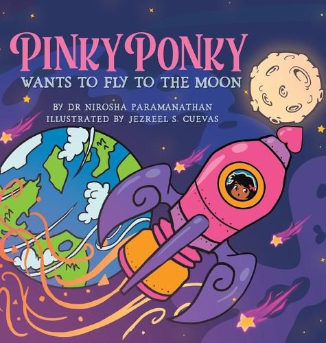 Cover image for PINKY PONKY Wants to Fly to the Moon