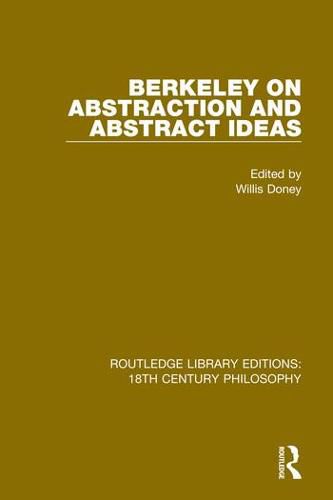 Cover image for Berkeley on Abstraction and Abstract Ideas