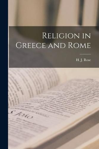 Cover image for Religion in Greece and Rome