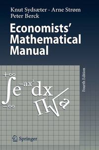 Cover image for Economists' Mathematical Manual