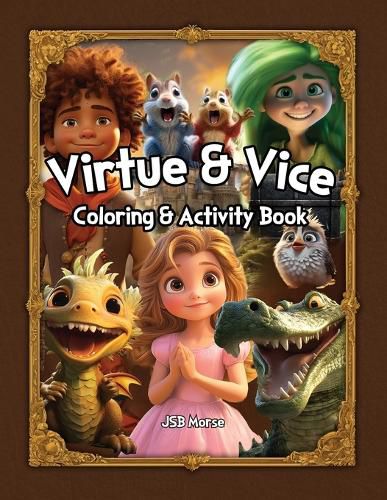 Cover image for Virtue & Vice Coloring & Activity Book