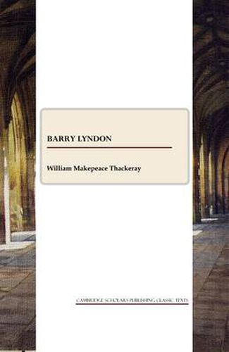 Cover image for Barry Lyndon