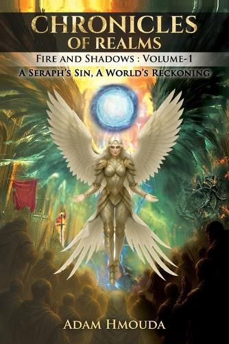 Cover image for Chronicles of Realms: Fire and Shadows Volume 1: A Seraph's Sin, A World's Reckoning