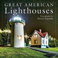 Cover image for 2025 Great American Lighthouses Wall Calendar