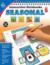 Cover image for Interactive Notebooks Seasonal, Grade 5