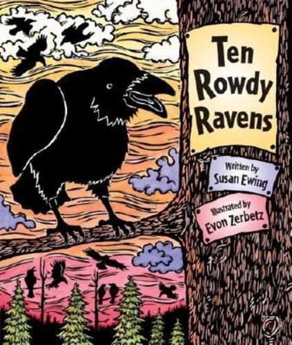 Cover image for Ten Rowdy Ravens