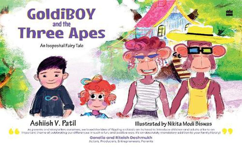 Cover image for Goldiboy and the Three Apes