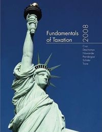 Cover image for Fundamentals of Taxation