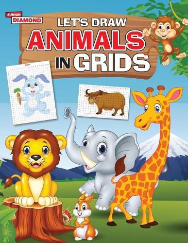 Cover image for Let's Draw Animals in Grids