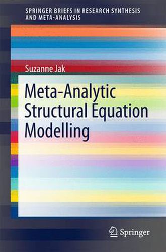 Cover image for Meta-Analytic Structural Equation Modelling