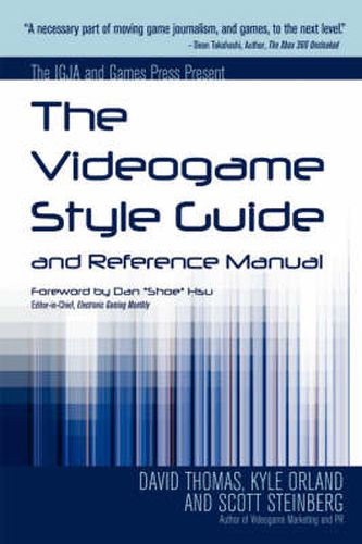 Cover image for The Videogame Style Guide and Reference Manual