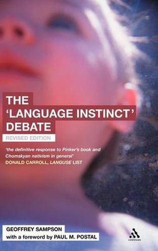 Cover image for The 'Language Instinct' Debate