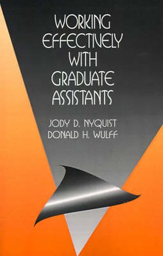 Cover image for Working Effectively with Graduate Assistants