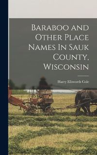 Cover image for Baraboo and Other Place Names In Sauk County, Wisconsin