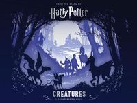 Cover image for Harry Potter - Creatures: A Paper Scene Book
