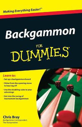 Cover image for Backgammon for Dummies