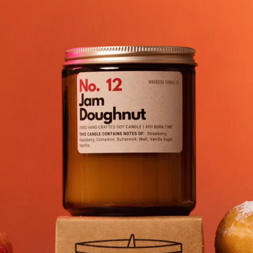 Cover image for No.12 Jam Doughnut Soy Candle 200g