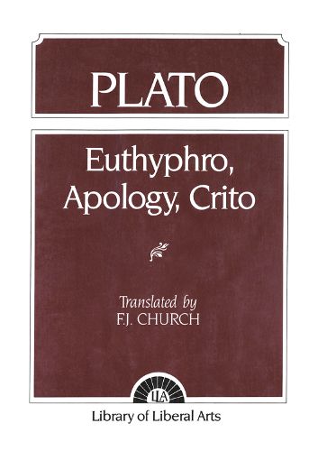 Cover image for Plato: Euthyphro, Apology, Crito