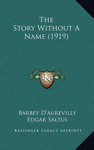 Cover image for The Story Without a Name (1919)