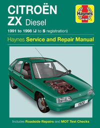 Cover image for Citroen ZX Diesel (91 - 98) J To S