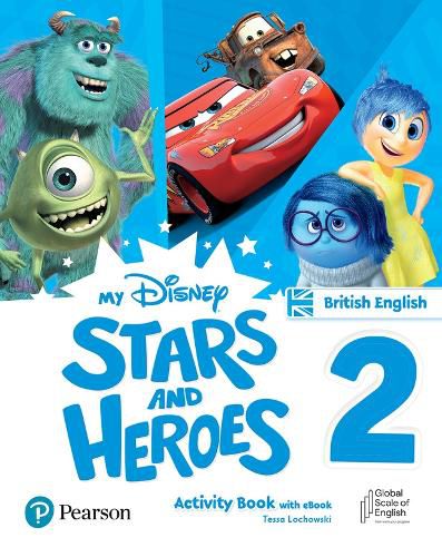 Cover image for My Disney Stars and Heroes British Edition Level 2 Activity Book with eBook