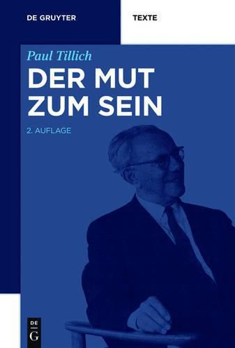 Der Mut Zum Sein