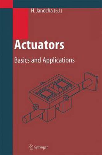 Cover image for Actuators: Basics and Applications