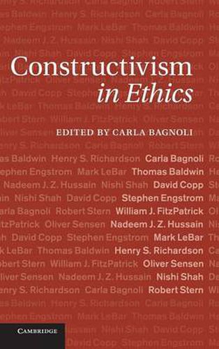 Cover image for Constructivism in Ethics