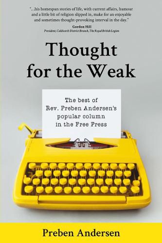 Cover image for Thought for the Weak