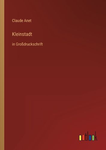 Cover image for Kleinstadt