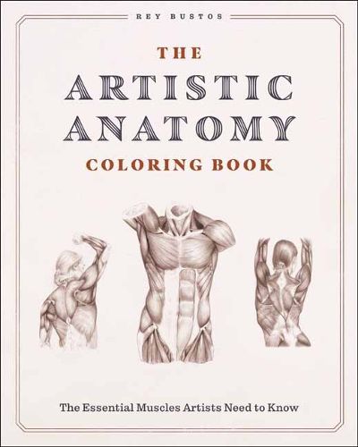 Cover image for The Artistic Anatomy Coloring Book