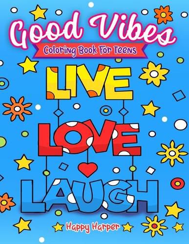 Cover image for Good Vibes Coloring Book