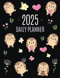 Cover image for Hedgehog Daily Planner 2025