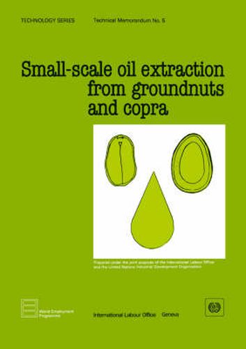 Cover image for Small-scale Oil Extraction from Groundnuts and Copra