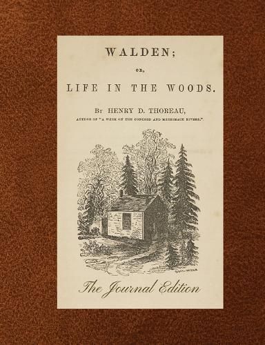 Cover image for Walden (The Journal Edition)