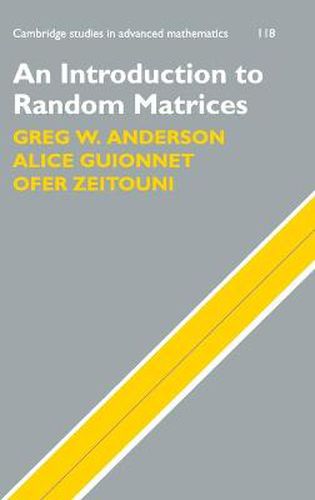 Cover image for An Introduction to Random Matrices